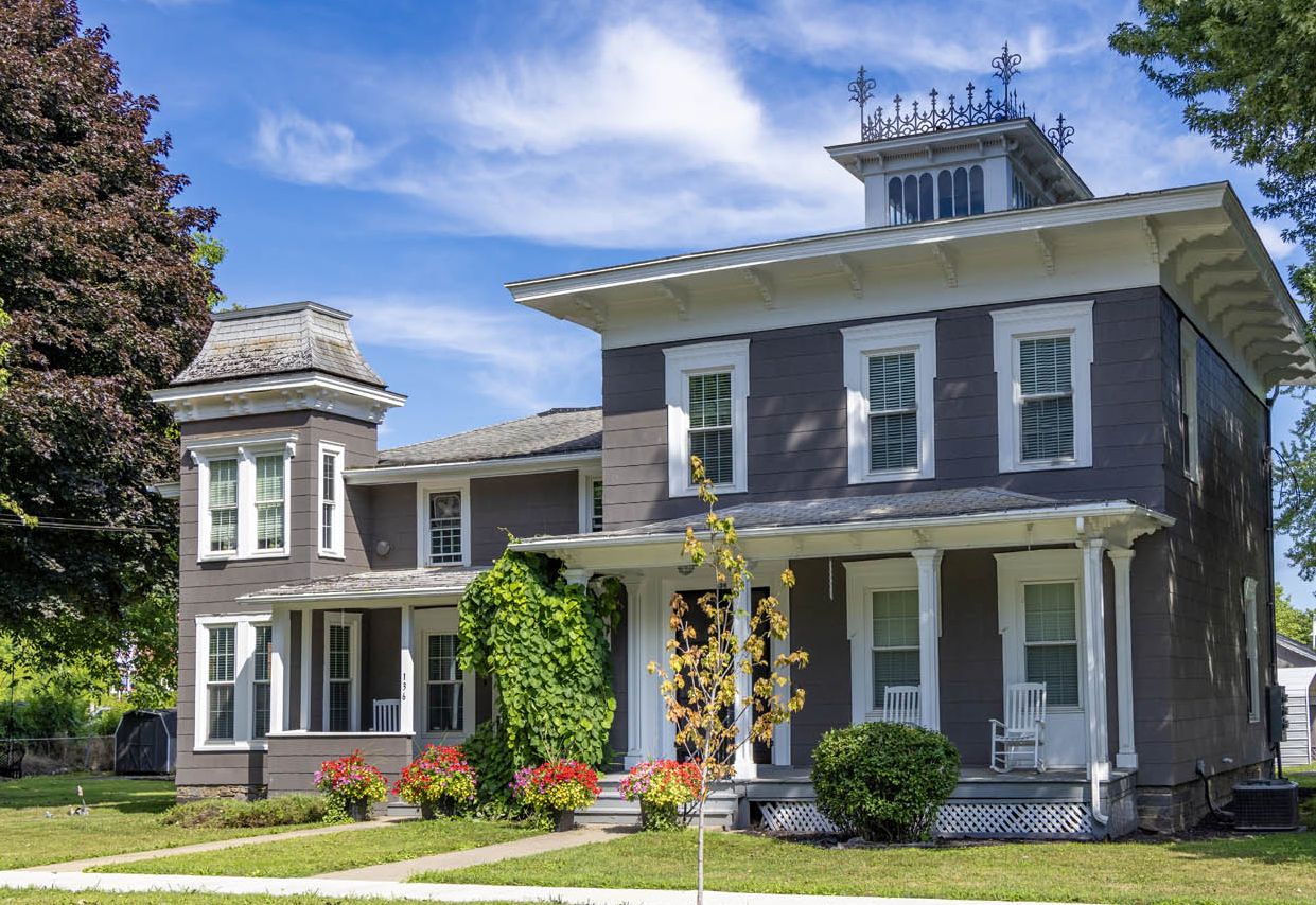 The exterior of the Harbor House, available as an option for larger groups